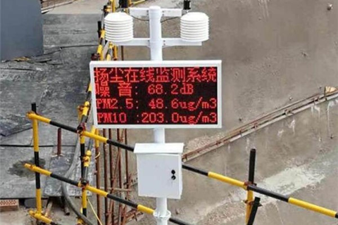 施工現場揚塵監(jiān)測及健康危害分析