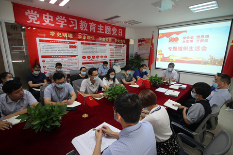 黨總支召開“學(xué)黨史、悟思想、辦實事、開新局” 專題組織生活會